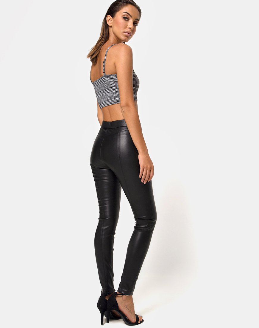 Image de Kyga Crop Top in Charles Check