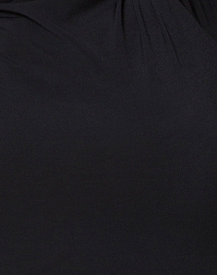 Image de la robe Lafitte en Polycrepe Noir
