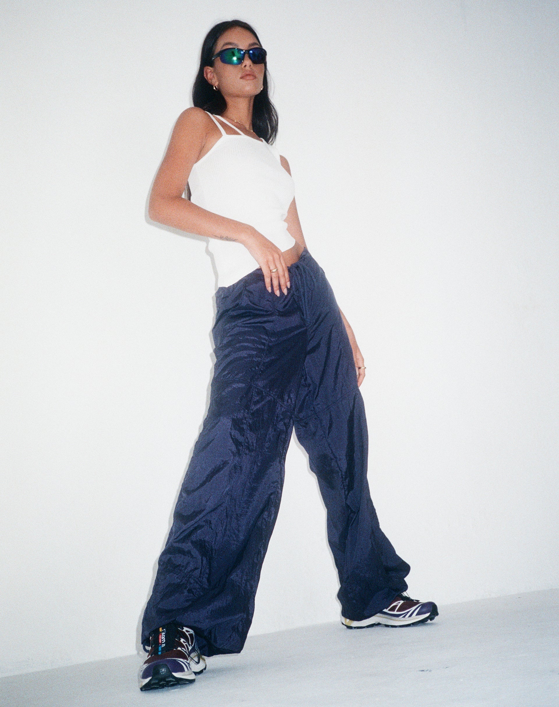Image du pantalon Phil en parachute marine