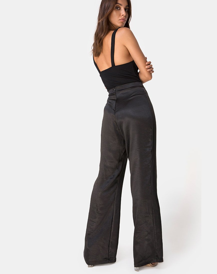 Image de Lantas Bodice in Black with Metal Chain