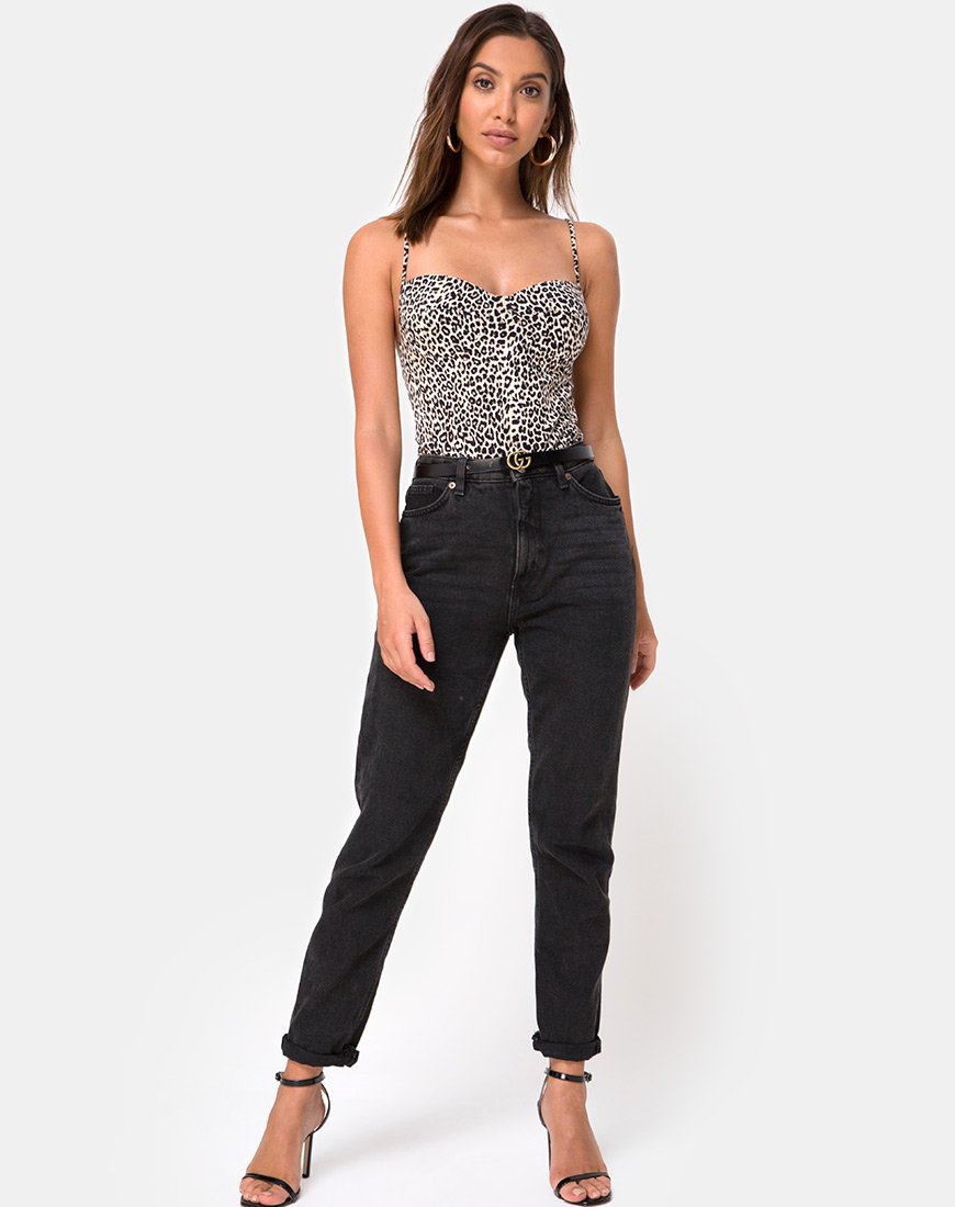 Image de Lanti Bodice in Rar Leopard Brown