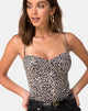 Image de Lanti Bodice in Rar Leopard Brown