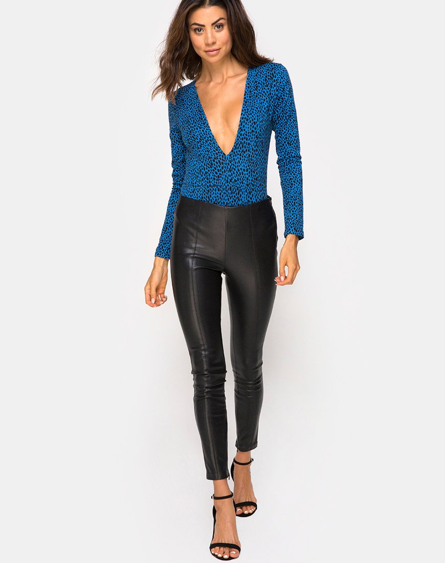 Image du corsage Lao en Wild Cat Blue