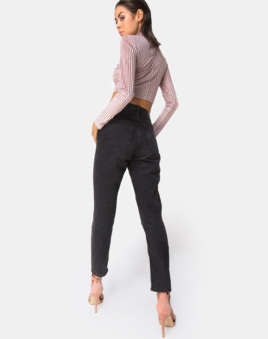 Image de Lara Crop Top in Taupe