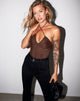 Image de Larisa Bodice in Glitter Lurex Bronze