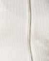 Animal blanc en tricot