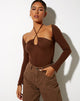 Image de Lasira Bodice en Lycra Cocoa