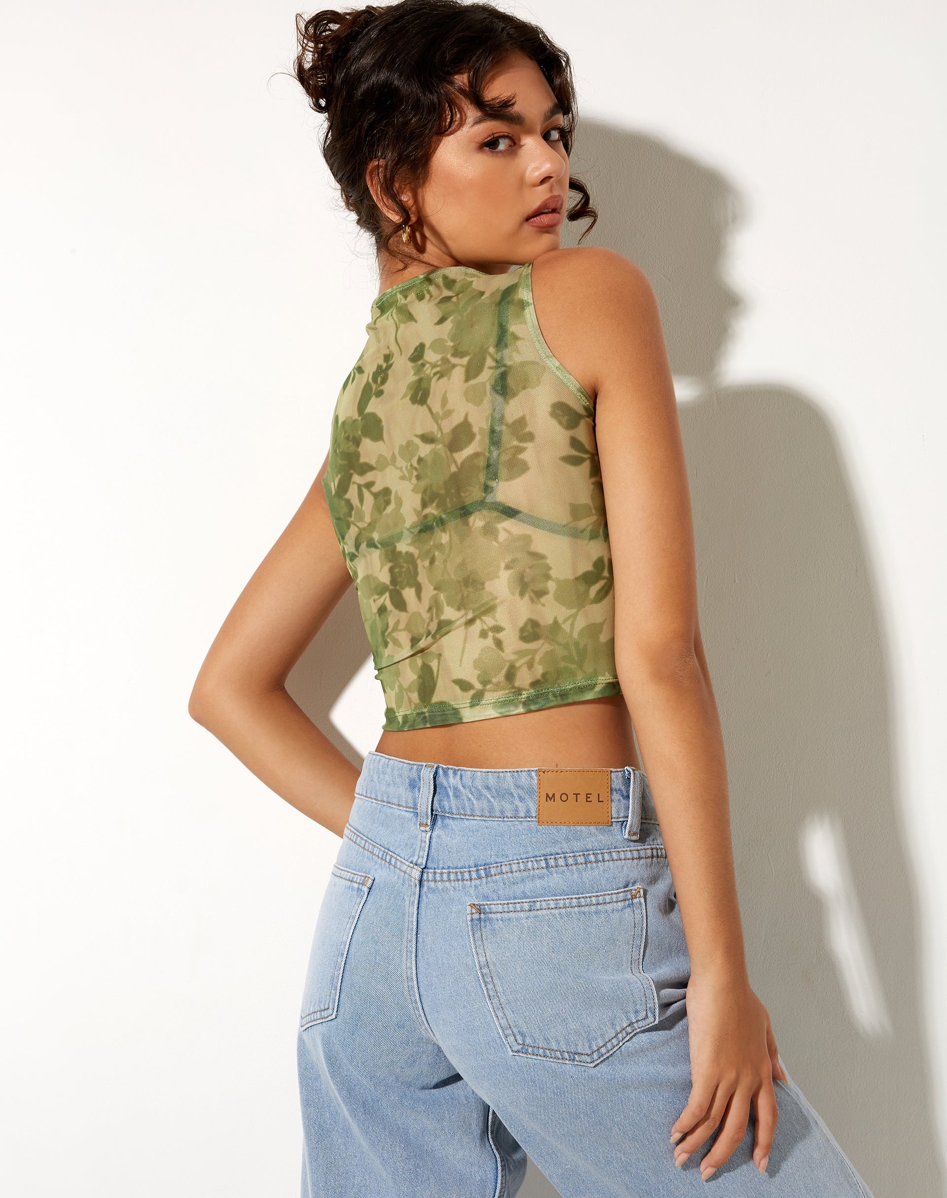 Image de Lasa Vest Top in Blurred Floral