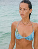image de Laufey Bikini Top in Blurred Orchid Blue