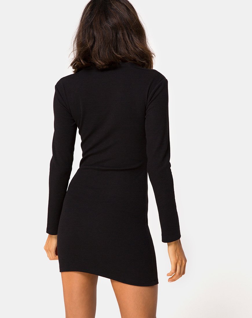 Mini robe Leah en noir