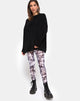 Image de Legging en maille chérubin
