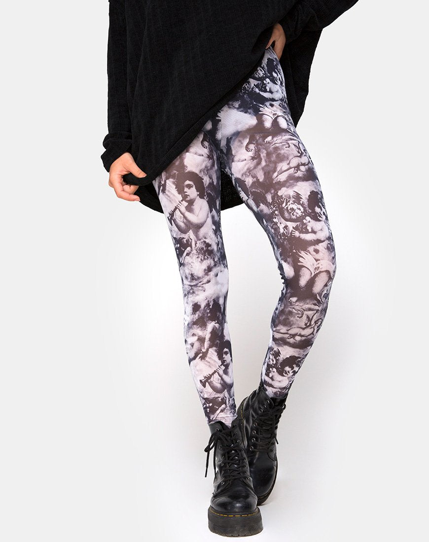 Image de Legging en maille chérubin