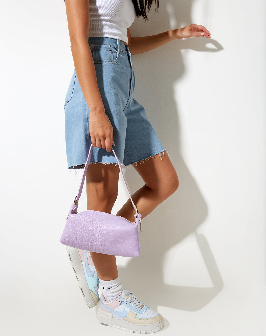 Sac à bandoulière Leila en violet