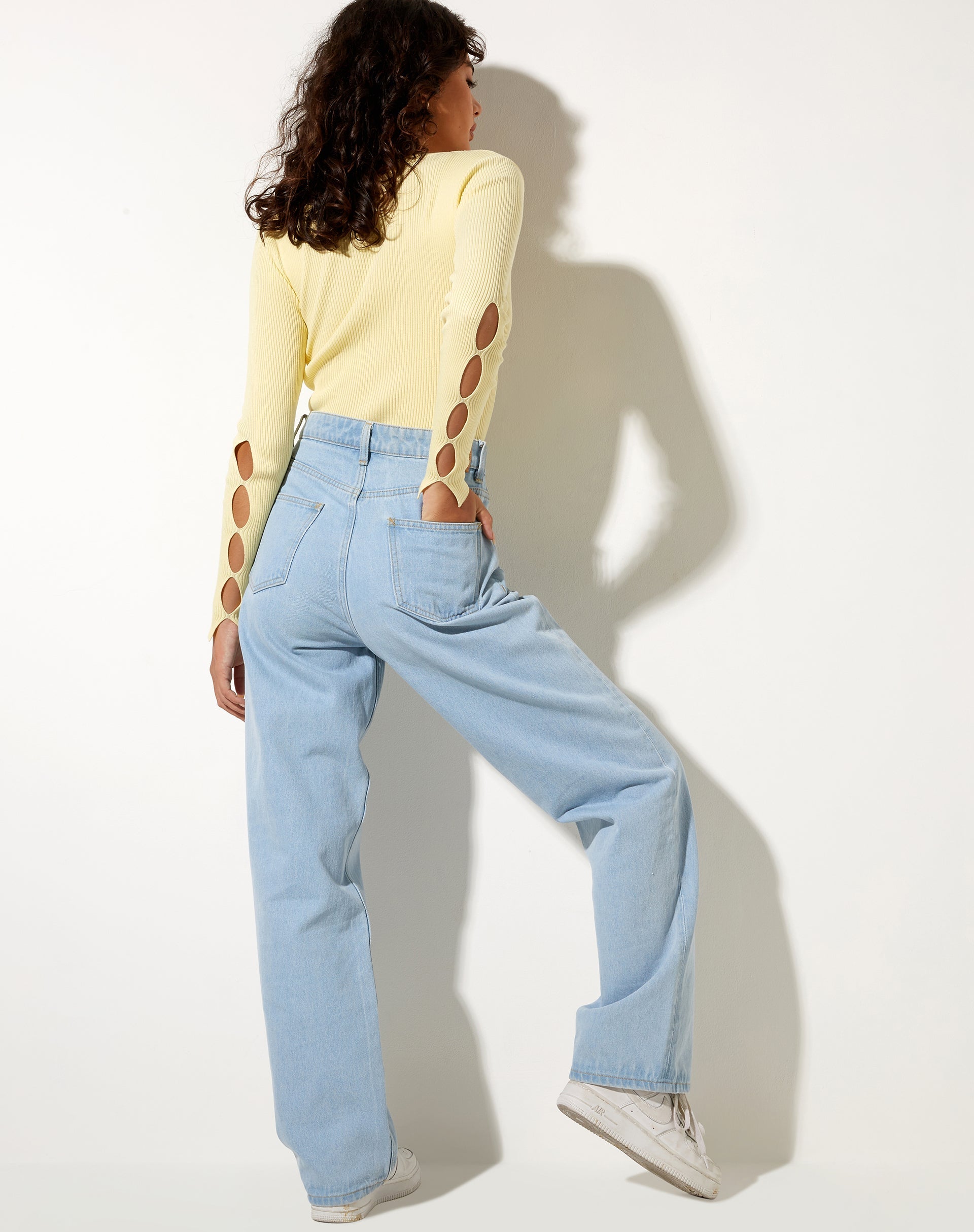 Image de Lemuria Cardi en Rib Light Yellow