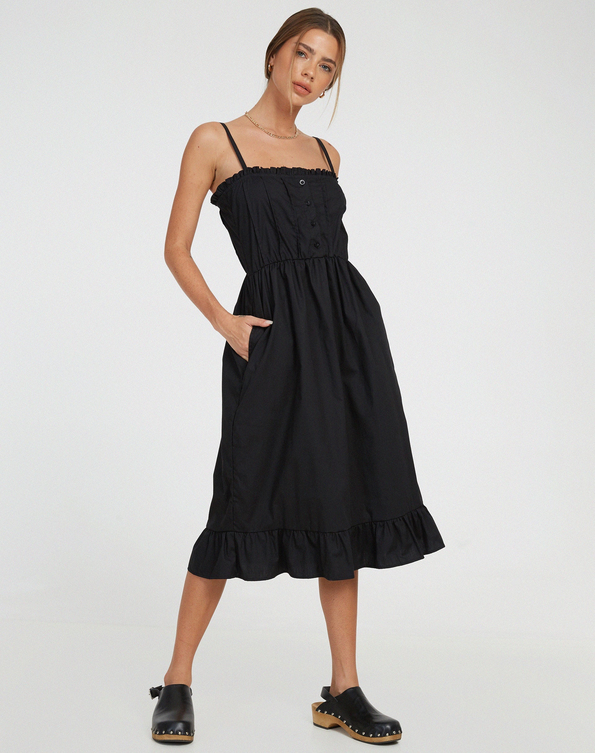 image de Lennox Midi Dress in Black