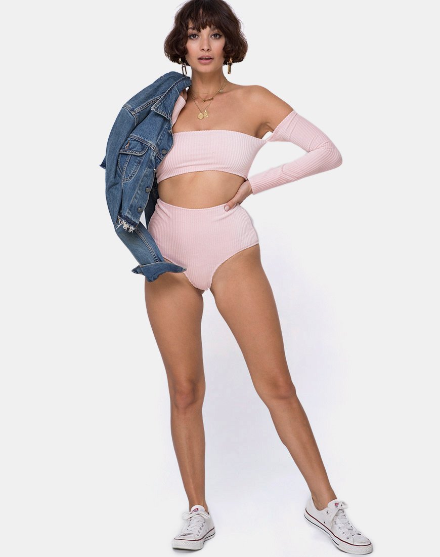 Image de Lesta Short in Fluffy Knit Candy