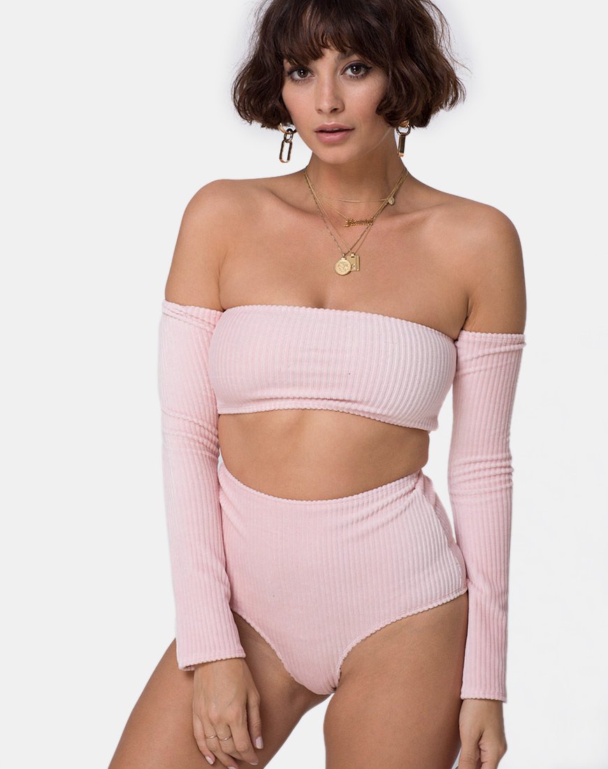 Image de Lesta Short in Fluffy Knit Candy