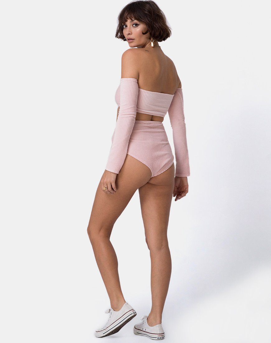 Image de Lesta Short in Fluffy Knit Candy