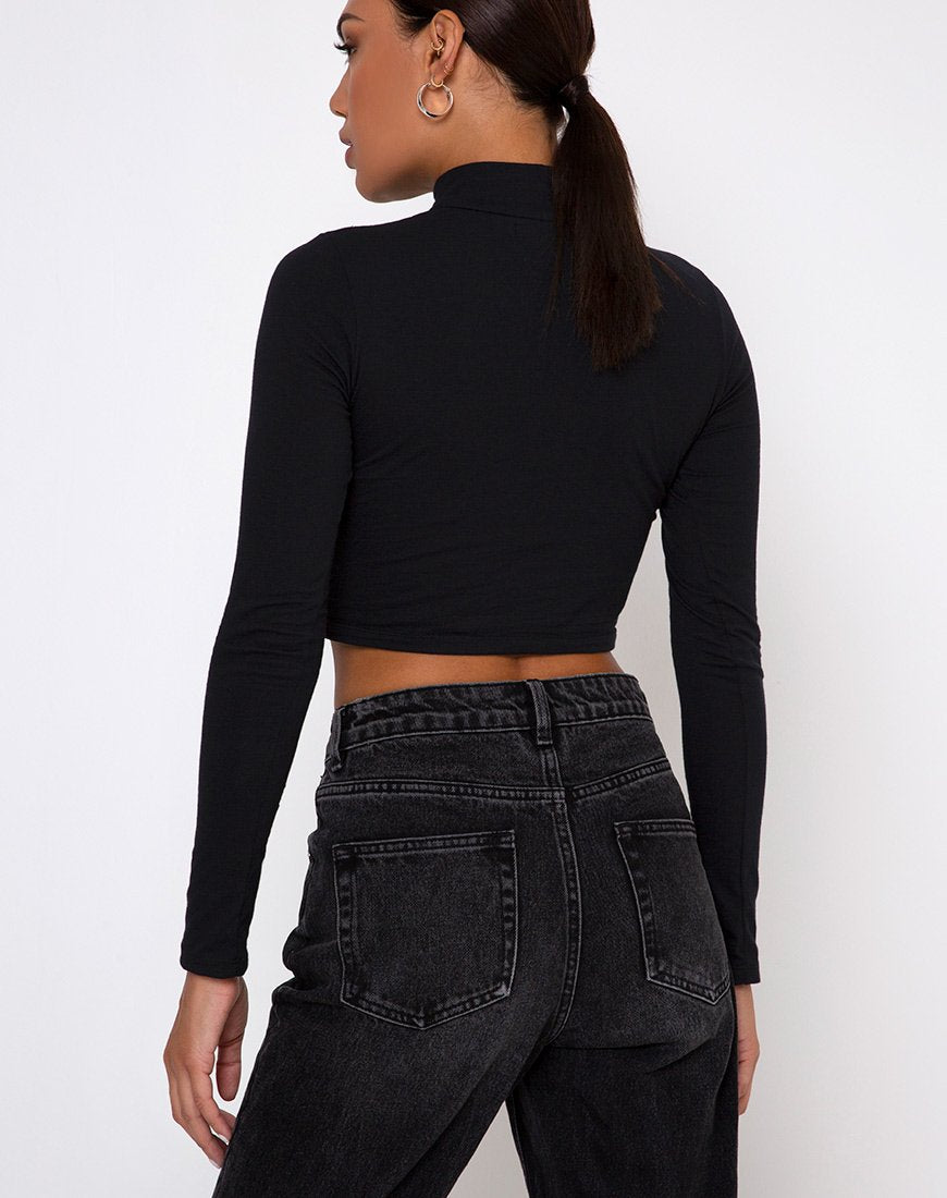 Image de Lesvy Crop Top in Black