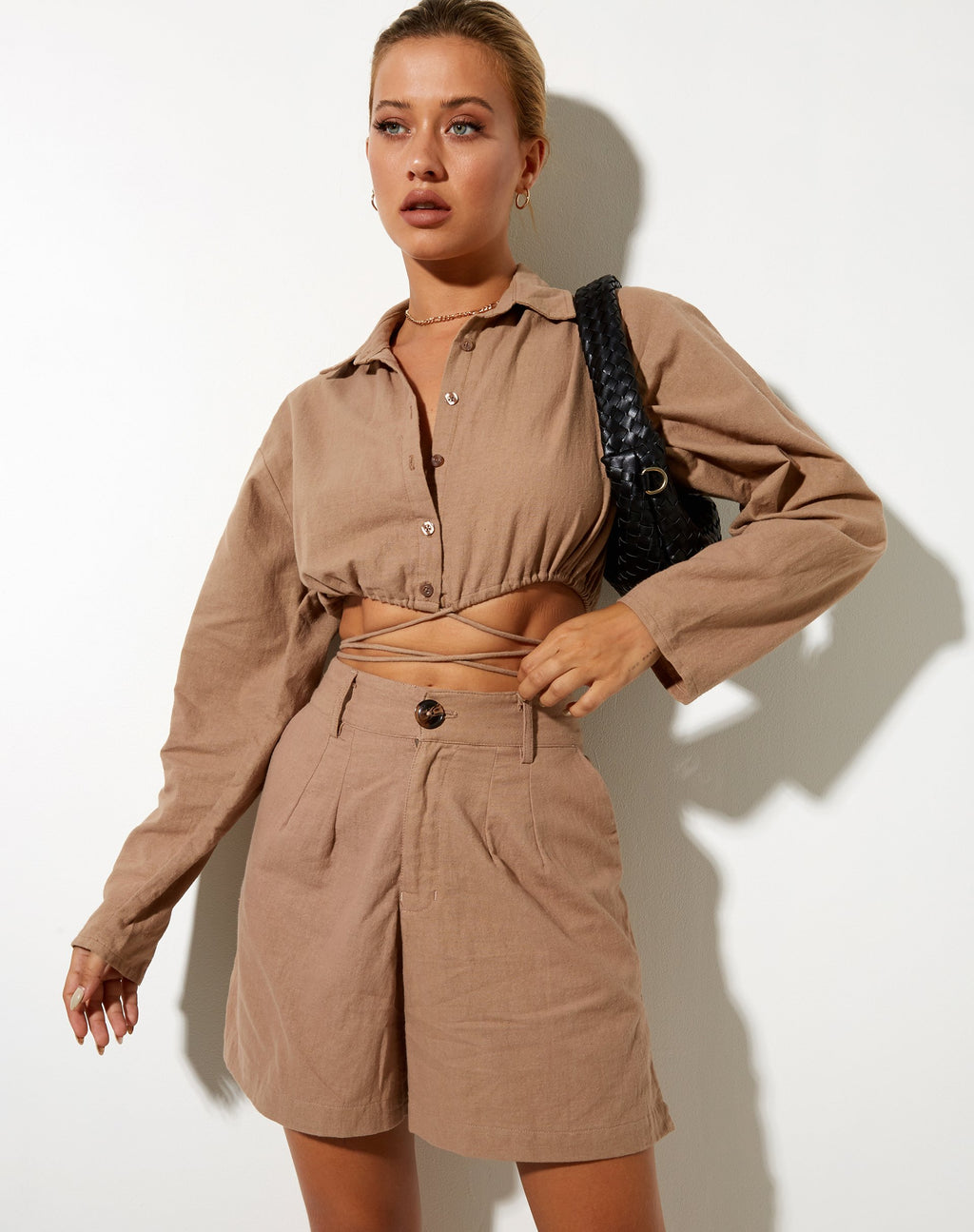 Elisa - Chemise courte, Rami Biscuit