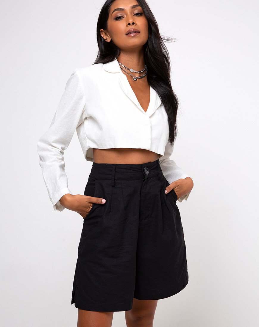Short Lexta en noir