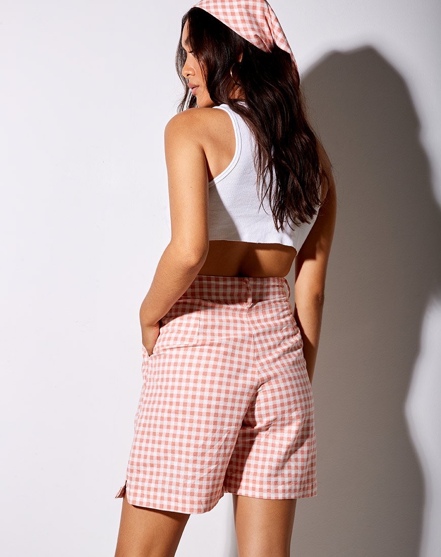 Image de Lexta Short in Pink Check