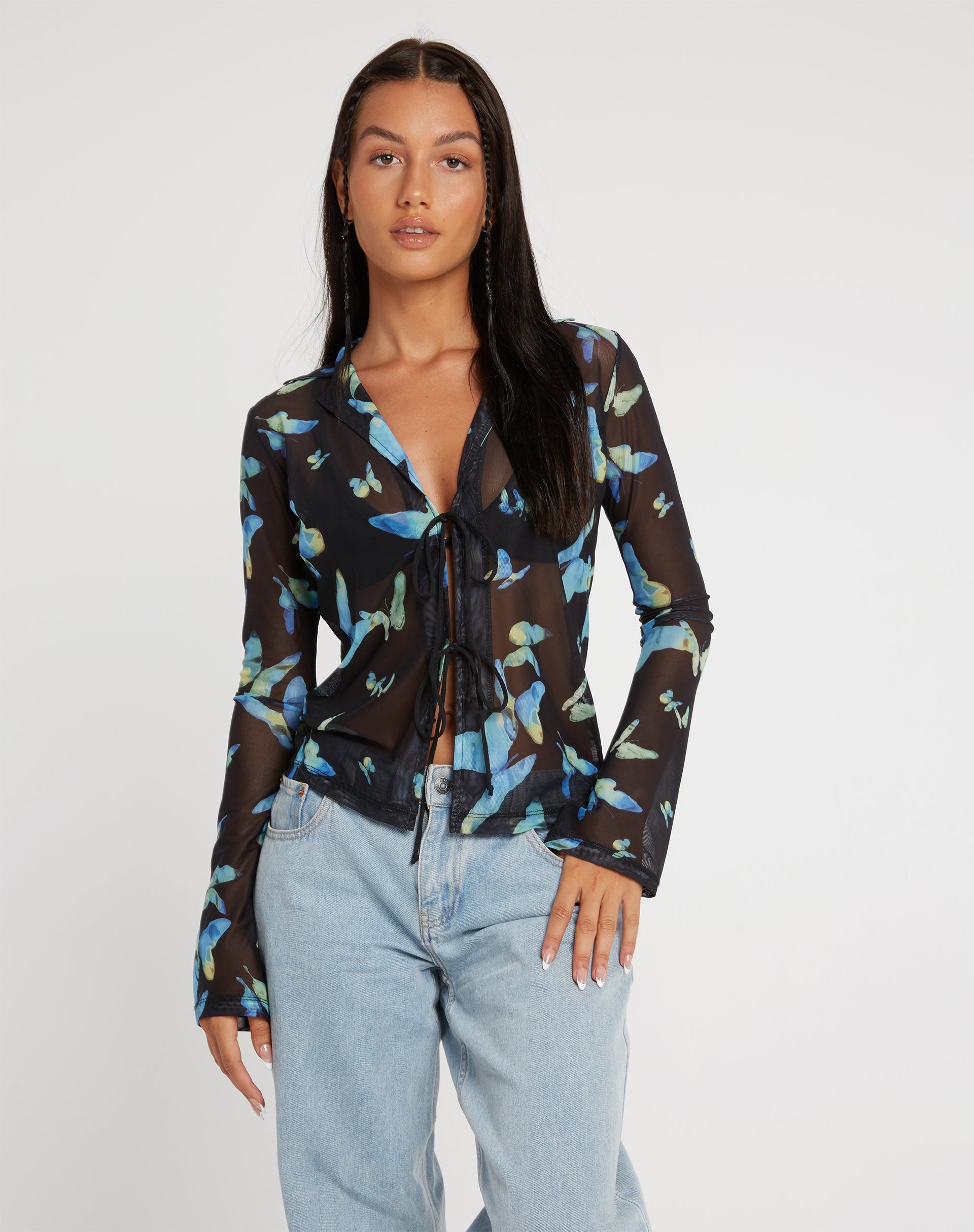 image de Lica Cardi dans Butterfly Watercolour Black