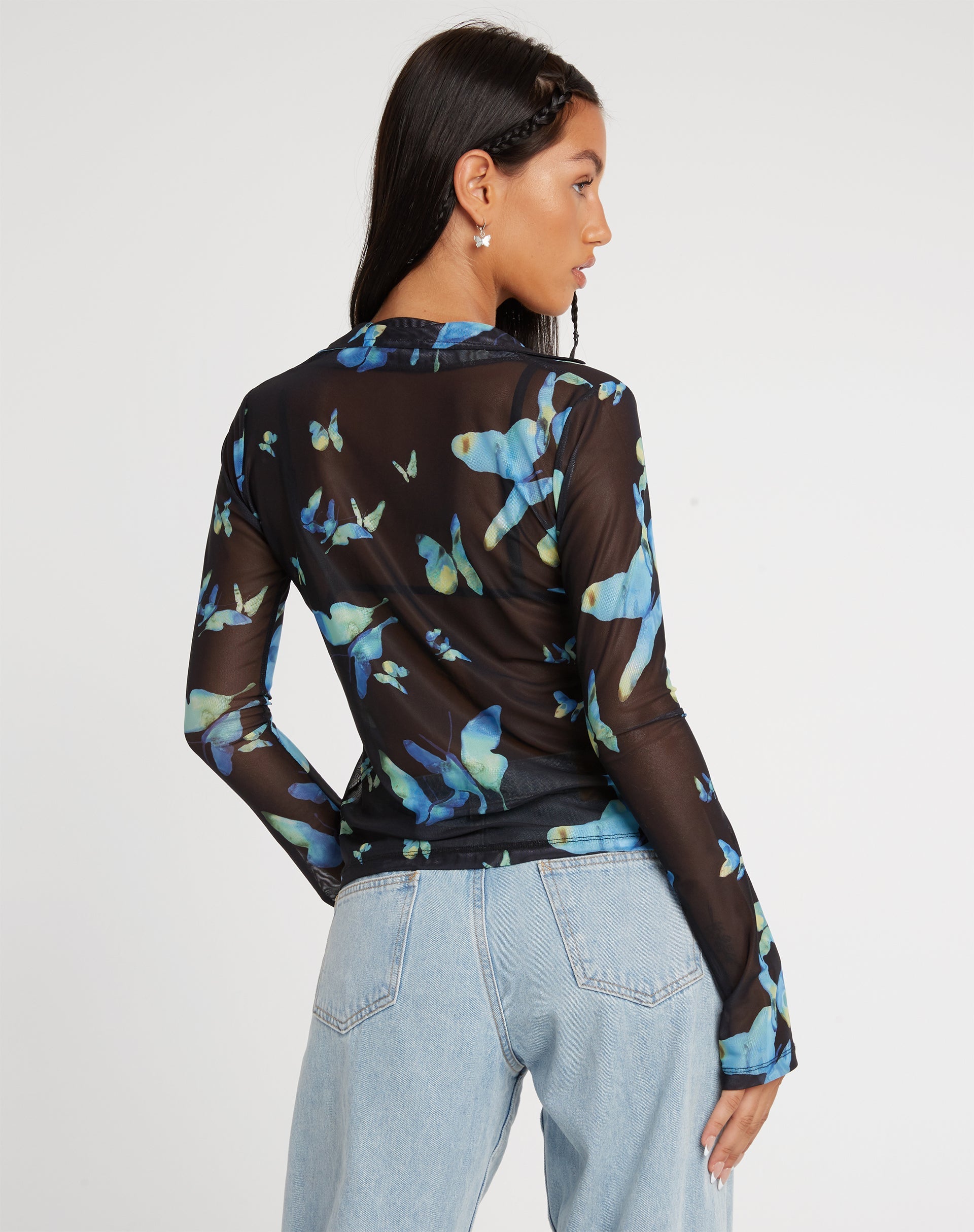 image de Lica Cardi dans Butterfly Watercolour Black