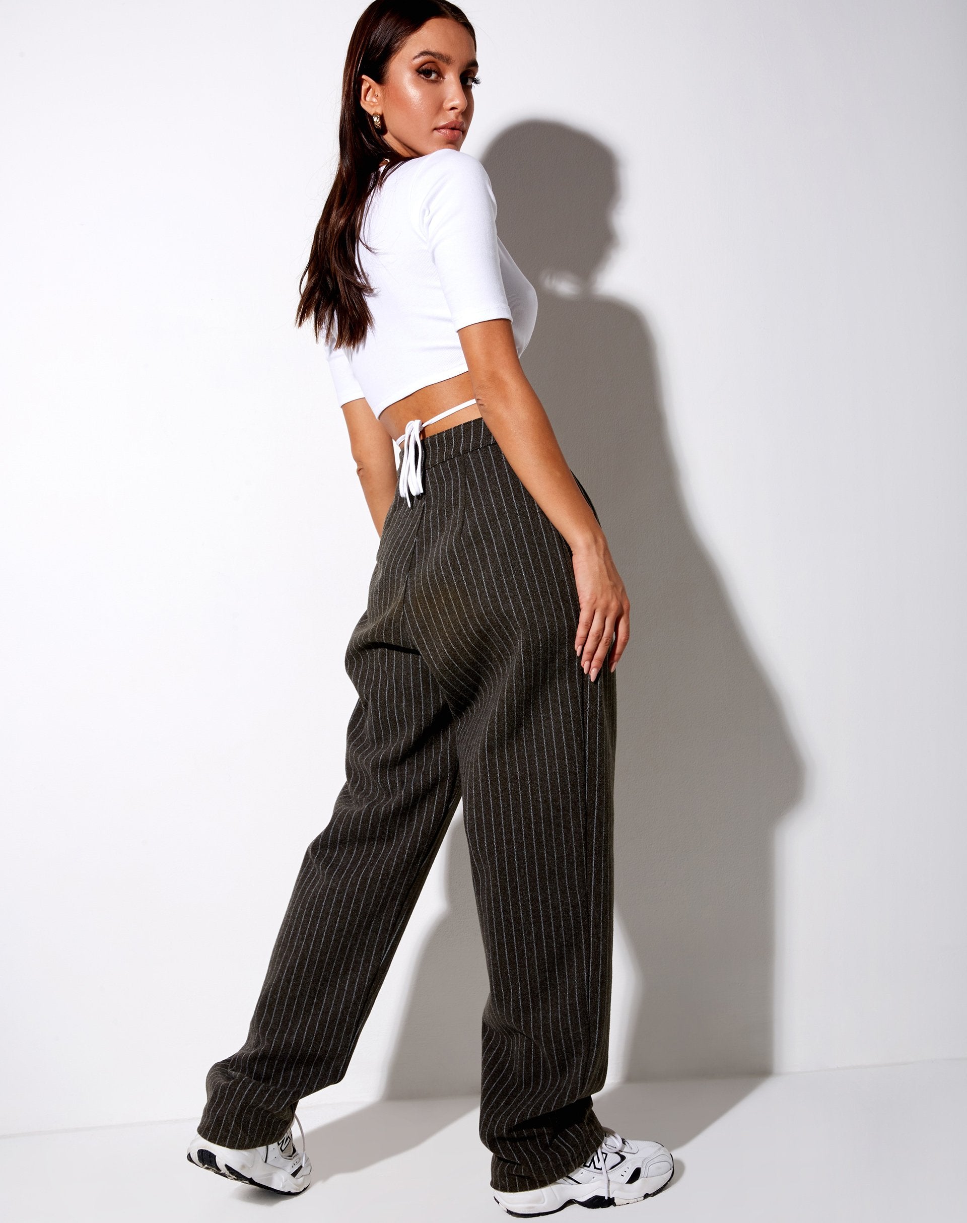 Image de Liena Top in Rib White