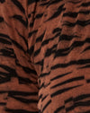 Tigre abstrait marron