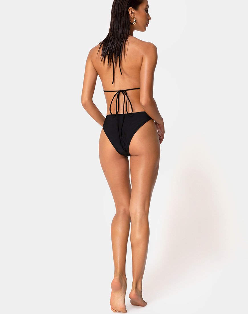 Image de Lillen Bikini Top in Matte Black