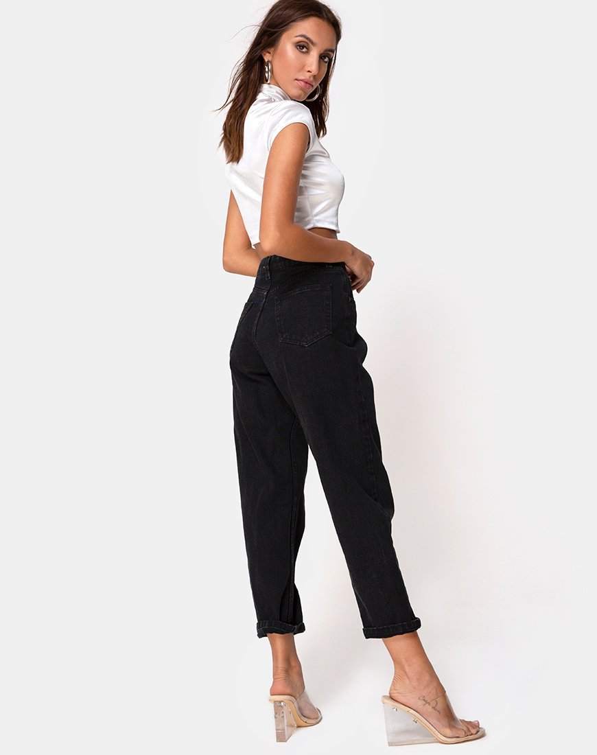 Image de Lina Top en Spandex Ivoire