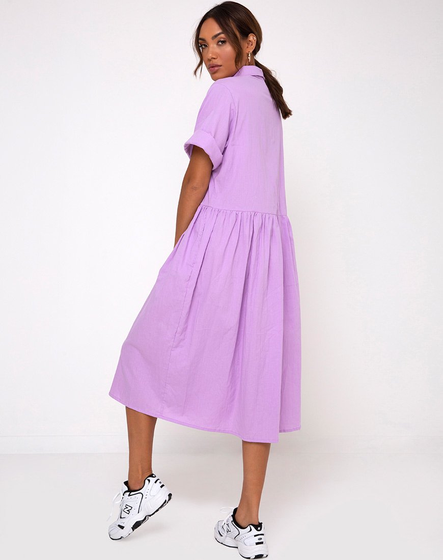 Image de Lista Midi Dress in Lilac