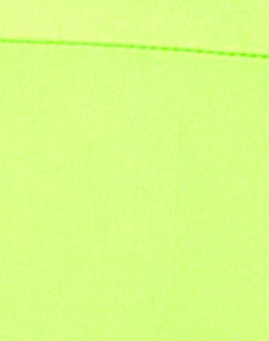 Image de Lita Unitard en Fluro Green