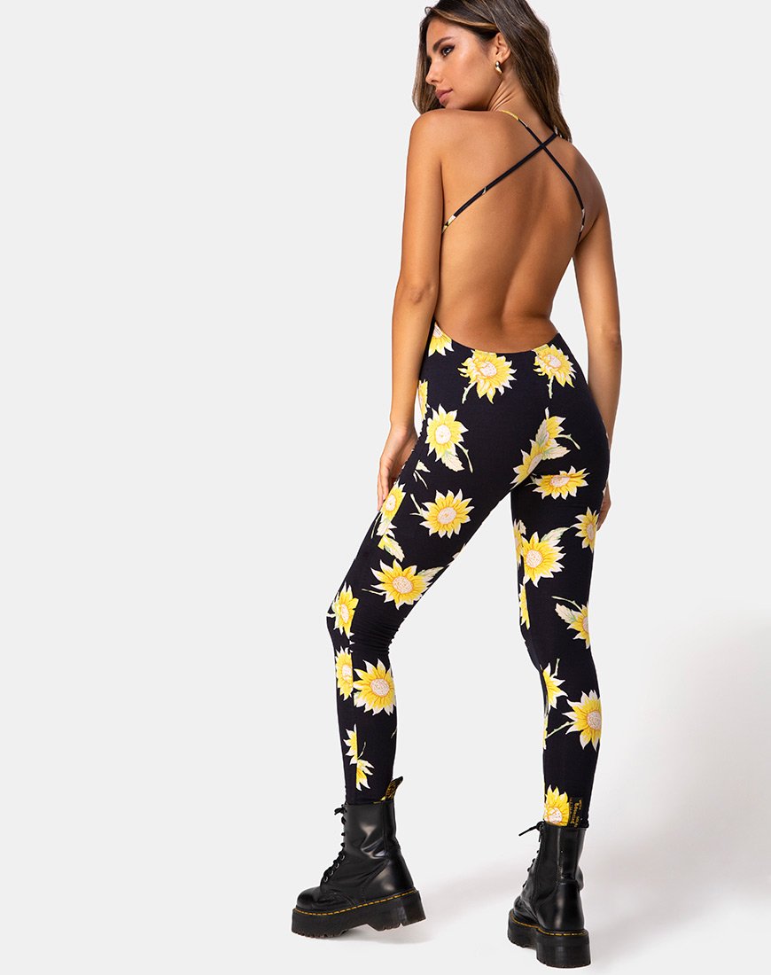 Image de Livy Unitard in Sunny Days Black