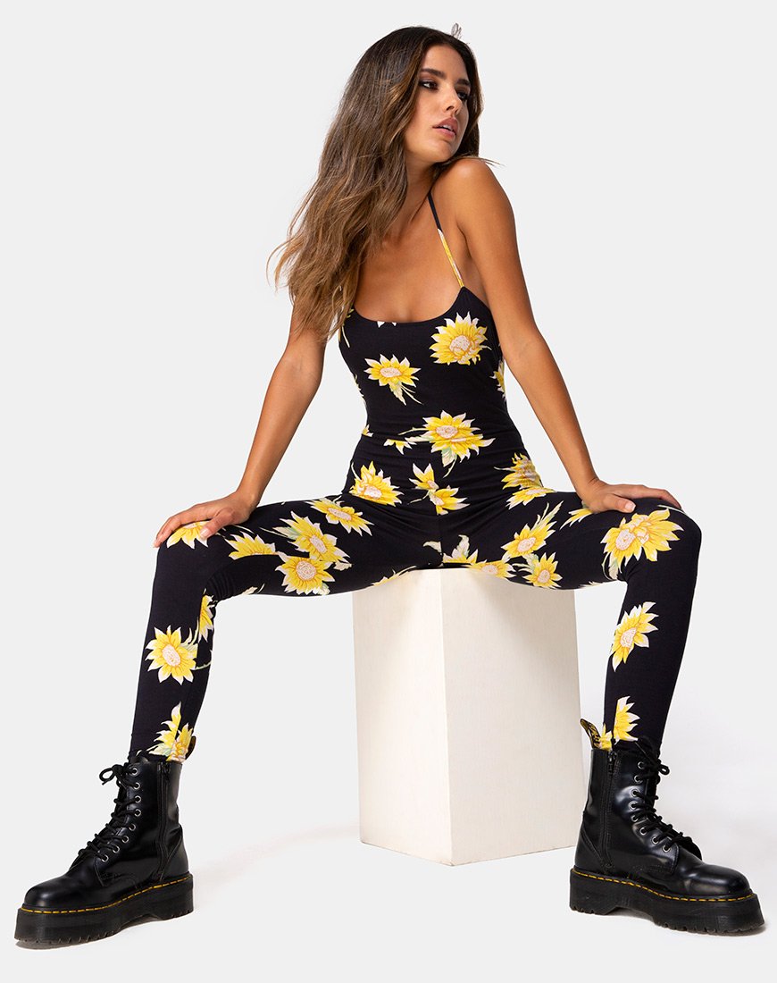 Unitard Livy en Sunny Days Noir