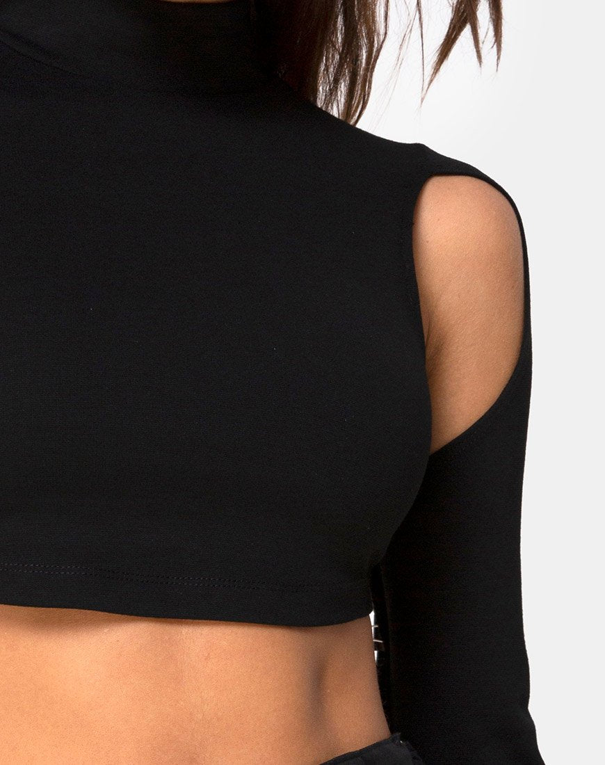 Image de Lomiva Crop Top in Black