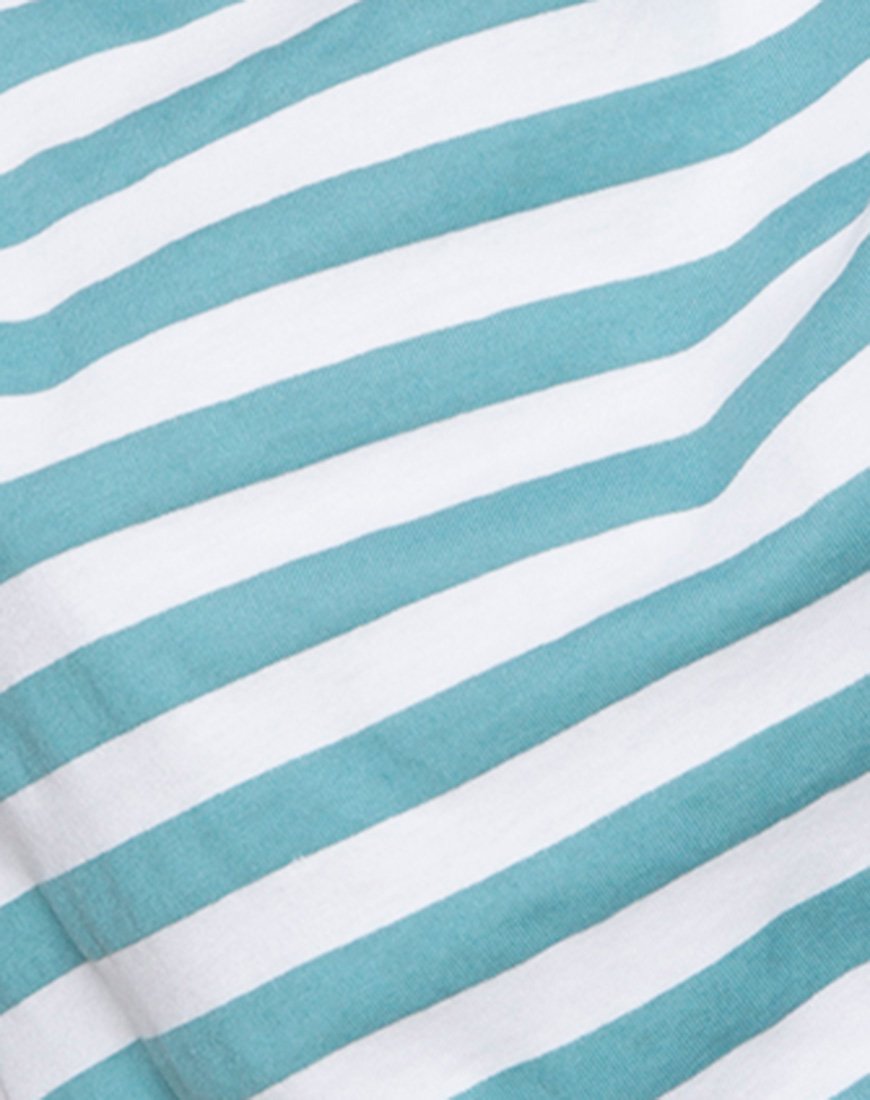 Image of Loose Knot Top in Mid Stripe