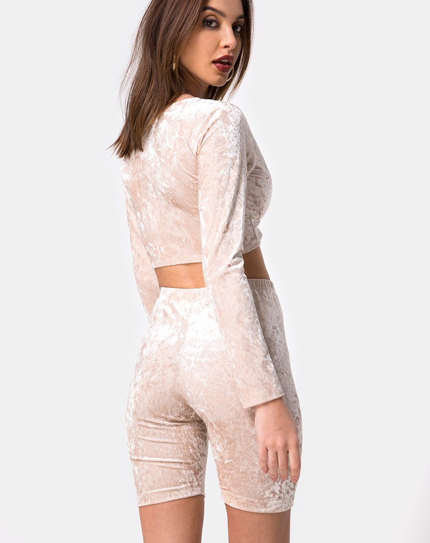 Image de Bike Short en Crushed Velvet Crushed Velvet Crushed Velvet Crushed Velvet Crushed Velvet Crushed Velvet