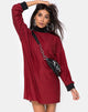 Image de Losha Sweatshirt en Mini Stripe Rouge et Noir