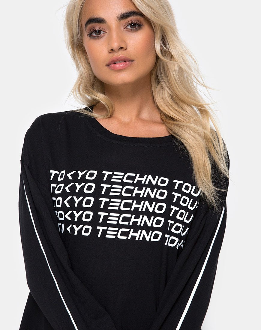 Image de Loutries Sweatshirt en Tokyo Techno