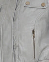 PU gris argenté