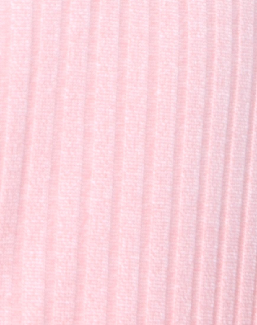 Image de Lucia Bodice in Ribbed Blush