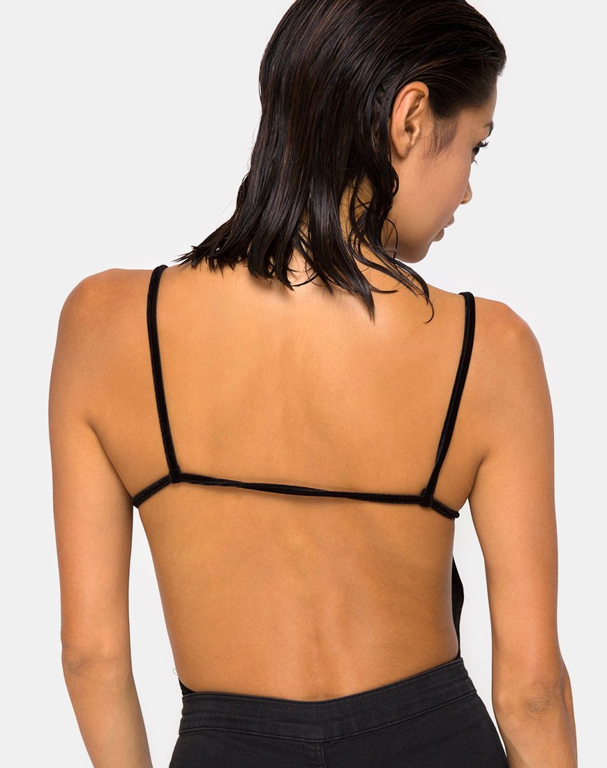 Image de Lucia Bodice in Diamante Black
