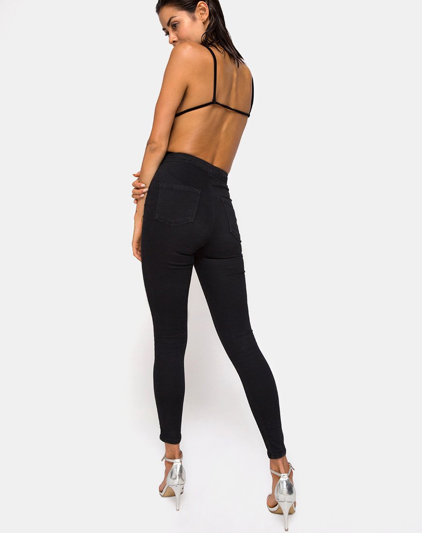 Image de Lucia Bodice in Diamante Black