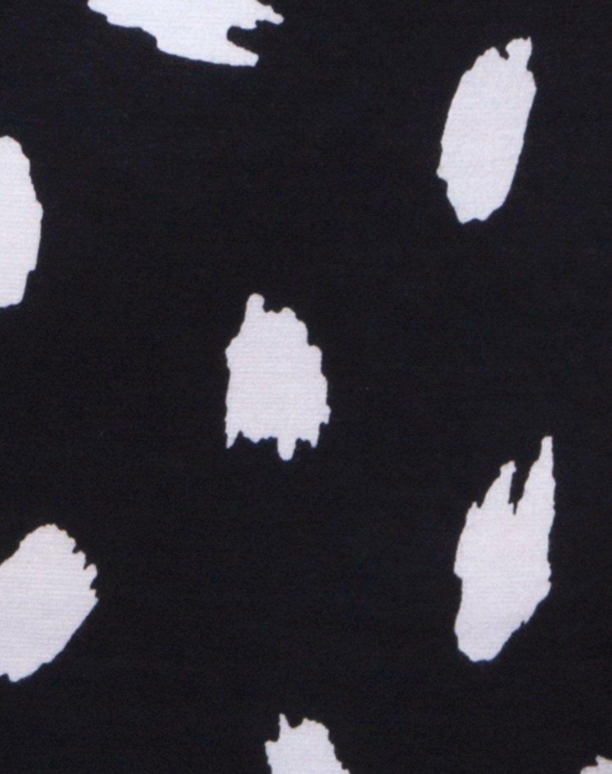 Image de la robe Lucine en Diana Dot Black