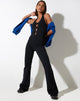 Combinaison Lucja en lycra noir
