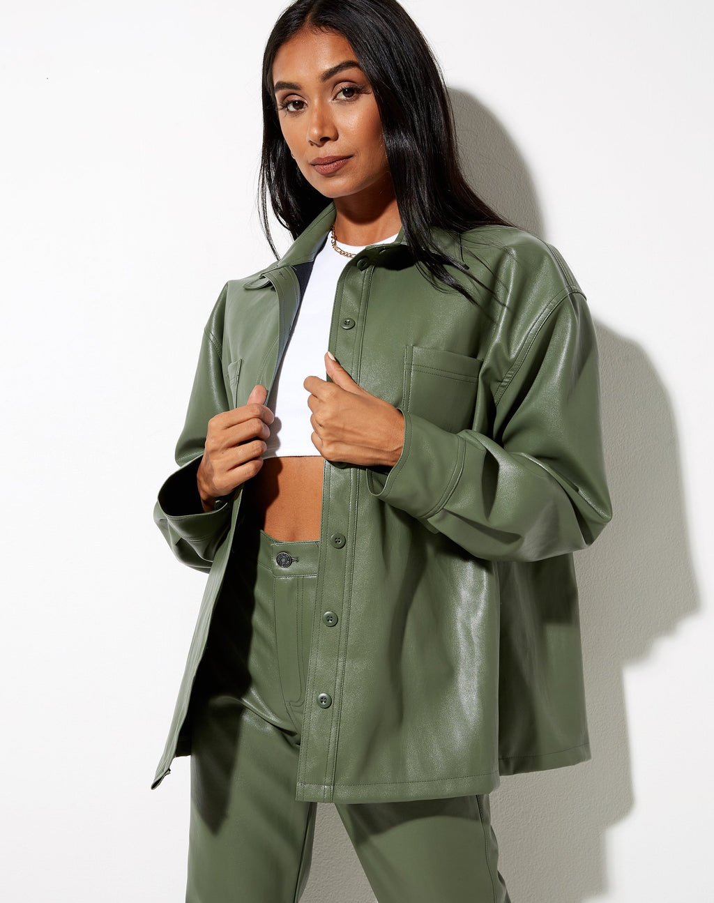 Chemise Lumberjack, Pu Green