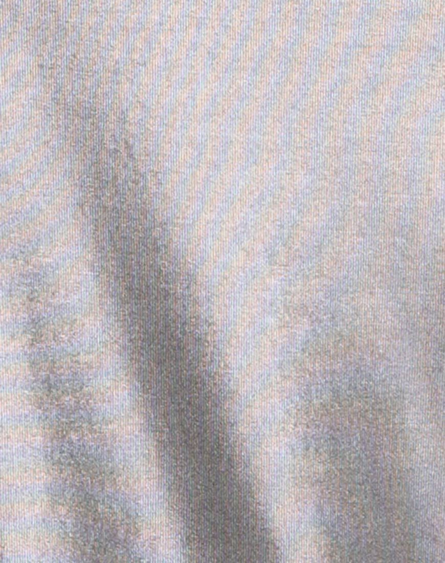 Image of Lustre Slip Dress in Frozen Shimmer Ice