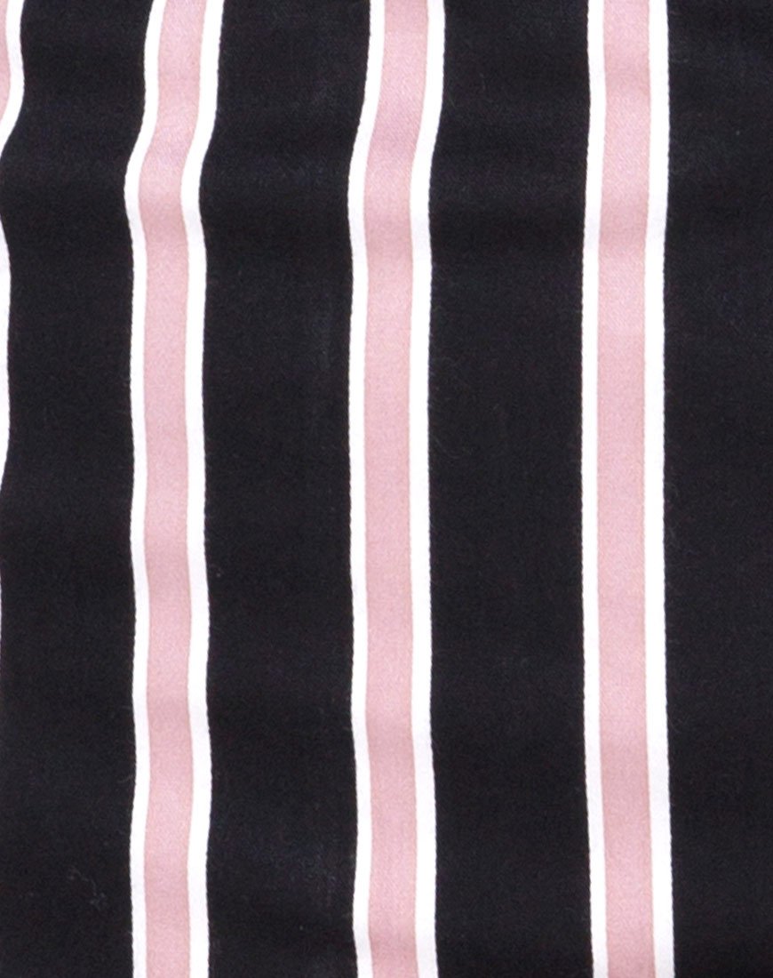 Image de Luveries Robe à rayures formelles